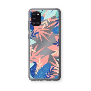 Tropisch: Samsung Galaxy A31 Transparant Hoesje