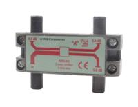 Hirschmann 695004596 catv splitter 5.6 db / 5-1000 mhz - 3 uitgangen Hirschmann 695004596 catv splitter 5.6 db / 5-1000 mhz - 3 uitgangen