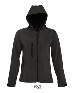 Sol’s L849 Women`s Hooded Softshell Jacket Replay