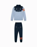 Black Bananas Limit V2 Trainingspak Kids Donkerblauw - Maat 176 - Kleur: DonkerblauwLichtblauw | Soccerfanshop