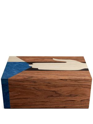 L'Objet boîte Edgar en bois - Marron