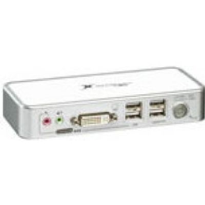 Intronics Compacte DVI / USB KVM switch + Audio