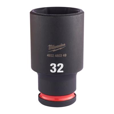 Milwaukee ShockWave™ Krachtdop 1/2" | lang | 32mm - 4932480349