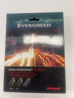 Audioquest Analoge Interlink Evergreen 2x RCA - 2x RCA 3 meter lichtbeschadigde verpakking