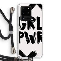 Girl Power #2: Samsung Galaxy S20 Ultra Transparant Hoesje met koord