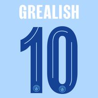 Grealish 10 (Officiële Manchester City Cup Bedrukking 2023-2024)