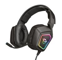 Trust GXT 450 Blizz | 7.1 Gaming Headset | RGB verlichting | USB | Surround sound | PC | Zwart - thumbnail