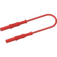 Electro PJP 2311-IECIV-CD1-100R Meetsnoer Bananenstekker 4 mm 1 m Rood 1 stuk(s)