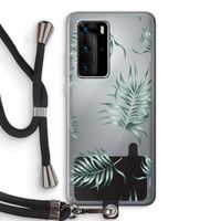 Simple leaves: Huawei P40 Pro Transparant Hoesje met koord