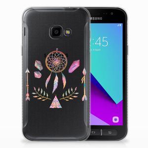 Samsung Galaxy Xcover 4 | Xcover 4s Telefoonhoesje met Naam Boho Dreamcatcher