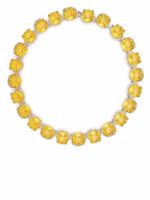 Swarovski collier ras-du-cou Harmonia - Jaune - thumbnail