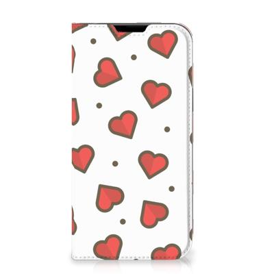Apple iPhone 14 Plus | Hoesje met Magneet | Hearts