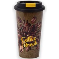 Travel Mug - 450 ml - Koffiebeker to go - Mok koffie of thee - Reisbeker, koffiebeker - coffee to go beker - CRUISING