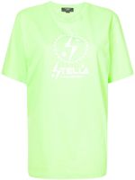 Stella McCartney t-shirt en coton à logo imprimé - Vert