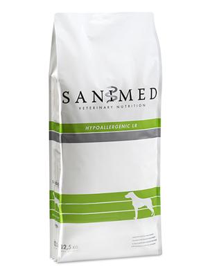 Sanimed Hypoallergenic LR lam droogvoer hond 12,5 kilo