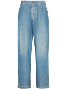 Maison Margiela jean à coupe ample - Bleu