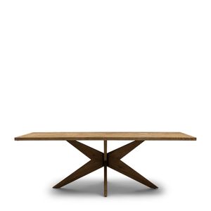 Rivièra Maison Eettafel Portland Eikenhout, 230 x 100 cm - Bruin