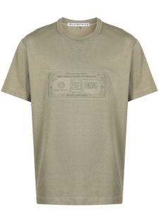 Alexander Wang t-shirt à motif embossé - Vert