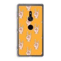 Rock: Sony Xperia XZ2 Transparant Hoesje