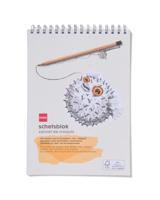 HEMA Schetsboek Met Spiraal A4 120gr