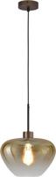 Masterlight HanglampGenua bruin met goud glas Ø 29cm - 2970-15-15-29