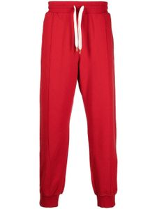 Casablanca pantalon de jogging à patch logo - Rouge