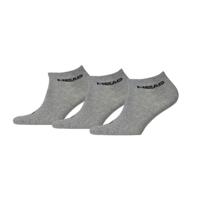 Head 3-pack Unisex Sneaker Sock Grey-39-42 Head 3-pack Unisex Sneaker Sock Grey-39-42
