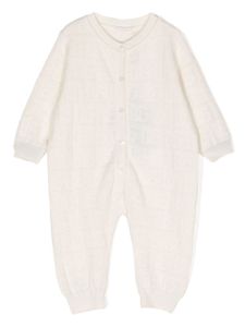 Dolce & Gabbana Kids pyjama à motif en jacquard - Blanc