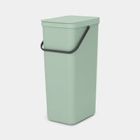 Brabantia Sort & Go Afvalemmer 40 L - Mintgroen - thumbnail