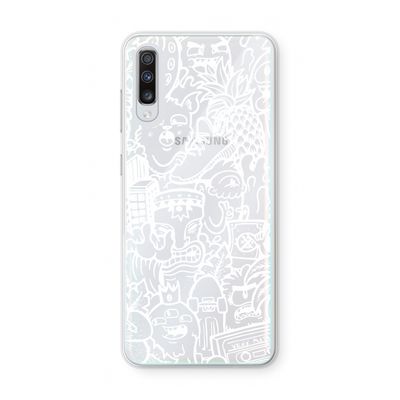 Vexx Mixtape #2: Samsung Galaxy A70 Transparant Hoesje