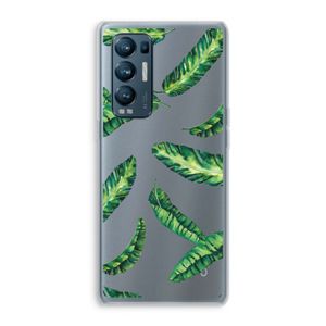 Lange bladeren: Oppo Find X3 Neo Transparant Hoesje
