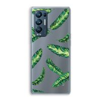 Lange bladeren: Oppo Find X3 Neo Transparant Hoesje