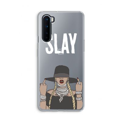 Slay All Day: OnePlus Nord Transparant Hoesje