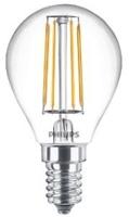 Philips LED filament kogel 5-40W E14 827 P45 helder LED3740