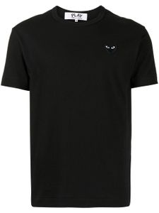 Comme Des Garçons Play t-shirt à patch cœur - Noir