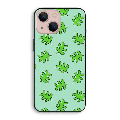 Groene blaadjes: iPhone 13 mini Biologisch afbreekbaar hoesje