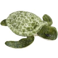 Pluche knuffel dieren Zeeschildpad van 26 cm   -