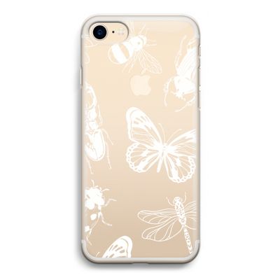 Tiny Bugs: iPhone 7 Transparant Hoesje