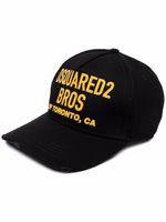 DSQUARED2 casquette à logo brodé - Noir