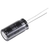 Panasonic Elektrolytische condensator Radiaal bedraad 5 mm 220 µF 100 V 20 % (Ø) 12.5 mm 1 stuk(s)