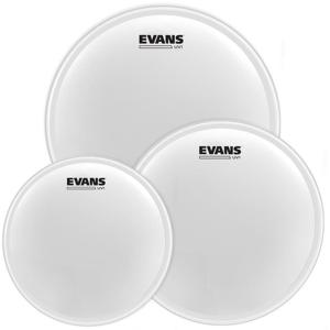 Evans ETP-UV1-R UV1 Coated Rock Tom Pack 10-12-16 vellenset
