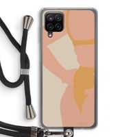 Bikini body: Samsung Galaxy A12 Transparant Hoesje met koord