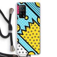Pop Art #1: Xiaomi Mi 10T 5G Transparant Hoesje met koord