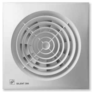 S&P Silent 300 CRZ badkamerventilator met instelbare nalooptimer wit