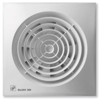 S&P Silent 300 CRZ badkamerventilator met instelbare nalooptimer wit