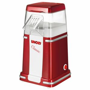 Unold Classic popcorn popper Rood, Zilver, Wit 900 W