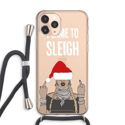 Came To Sleigh: iPhone 11 Pro Max Transparant Hoesje met koord