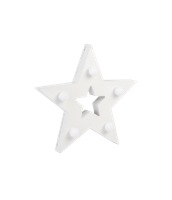 Ster met licht hoogte 17 cm breedte 17 cm Ster met licht hoogte 17 cm breedte 17 cm