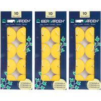 Citronella waxinelichtjes - kaarsjes - 2.5 branduren - 30x stuks
