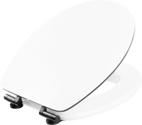 Cornat wc-bril prime white matt steel fsc - kswmssc00